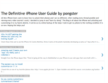 Tablet Screenshot of pongster.blogspot.com