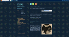 Desktop Screenshot of catalogoelectronico.blogspot.com