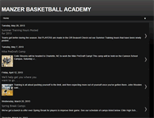 Tablet Screenshot of manzerbasketballacademy.blogspot.com