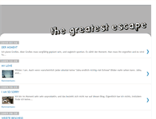 Tablet Screenshot of greatest-escape.blogspot.com