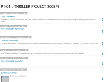 Tablet Screenshot of 01thrillerproject08.blogspot.com