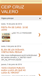 Mobile Screenshot of ceipcruzvalero.blogspot.com