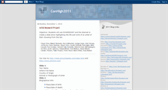 Desktop Screenshot of conhigh2011.blogspot.com