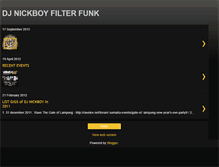 Tablet Screenshot of djnickboy.blogspot.com
