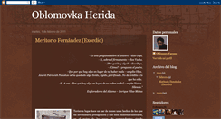 Desktop Screenshot of oblomovkaherida.blogspot.com