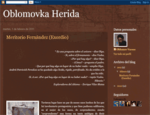 Tablet Screenshot of oblomovkaherida.blogspot.com