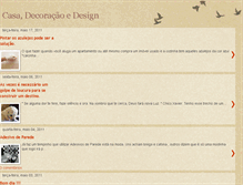 Tablet Screenshot of casadecoracaoedesign.blogspot.com