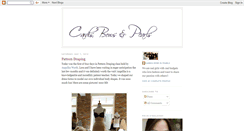Desktop Screenshot of cardisbowspearls.blogspot.com