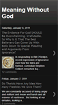 Mobile Screenshot of meaningwithoutgodproject.blogspot.com
