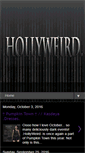 Mobile Screenshot of hollyweird-sl.blogspot.com