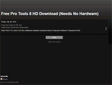 Tablet Screenshot of freeprotools8.blogspot.com