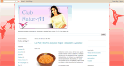 Desktop Screenshot of clubnaturall.blogspot.com