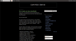 Desktop Screenshot of capitao-obvio.blogspot.com