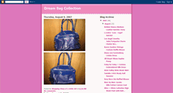 Desktop Screenshot of dreambagcollection.blogspot.com