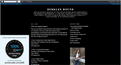 Desktop Screenshot of berkleebound.blogspot.com