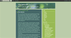 Desktop Screenshot of coldspiritowl.blogspot.com