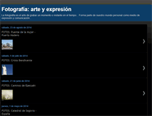 Tablet Screenshot of fotografia-arteyexpresion.blogspot.com
