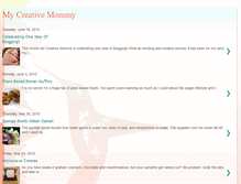 Tablet Screenshot of mycreativemommy.blogspot.com