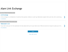 Tablet Screenshot of alamlinkexchange.blogspot.com