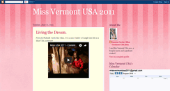 Desktop Screenshot of missvtusa2011.blogspot.com