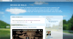 Desktop Screenshot of decksderolo.blogspot.com