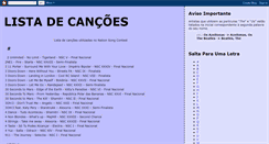 Desktop Screenshot of lista-nsc.blogspot.com