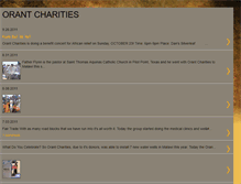 Tablet Screenshot of orantcharities.blogspot.com