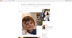 Desktop Screenshot of karihammondphotography.blogspot.com