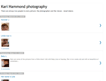 Tablet Screenshot of karihammondphotography.blogspot.com