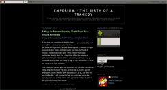 Desktop Screenshot of emperium666.blogspot.com