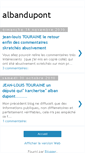 Mobile Screenshot of albandupont.blogspot.com