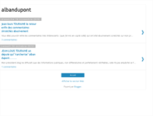 Tablet Screenshot of albandupont.blogspot.com