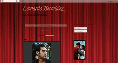 Desktop Screenshot of leonardobermudezactor.blogspot.com