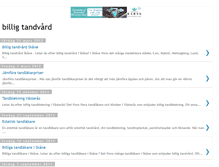 Tablet Screenshot of billig-tandvard-billig-tandlakare.blogspot.com