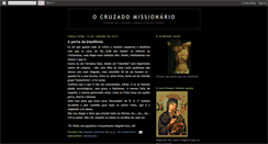 Desktop Screenshot of ocruzadomissionario.blogspot.com