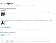 Tablet Screenshot of nuderagazze.blogspot.com