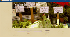 Desktop Screenshot of designinreallife.blogspot.com