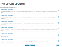 Tablet Screenshot of downloadsoftware24365free.blogspot.com