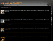 Tablet Screenshot of minhaalmaescreve.blogspot.com