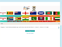 Tablet Screenshot of ilovcricket.blogspot.com