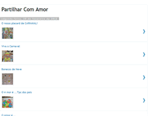 Tablet Screenshot of partilharcomamor.blogspot.com
