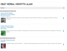 Tablet Screenshot of obatherbalhepatitisalami.blogspot.com