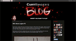 Desktop Screenshot of curtbinder.blogspot.com