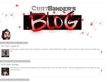 Tablet Screenshot of curtbinder.blogspot.com