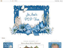 Tablet Screenshot of joann-joannspspfun.blogspot.com