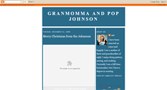 Desktop Screenshot of granmommaandpopjohnson.blogspot.com