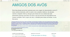 Desktop Screenshot of amigosdosavos.blogspot.com