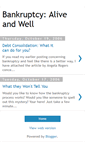 Mobile Screenshot of bankruptcybasics.blogspot.com