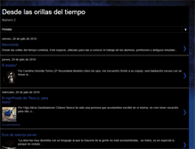 Tablet Screenshot of desdelasorillasdeltiempo.blogspot.com