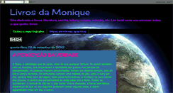 Desktop Screenshot of livrosdamonique.blogspot.com